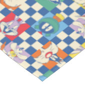Nappe Motif de jeton couleur LOONEY TUNES™ Checker (Angle)
