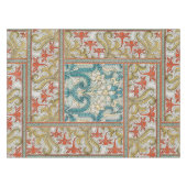 Nappe Motif de jonquille Art nouveau vintage Verneuil (Devant (Horizontal))