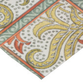 Nappe Motif de jonquille Art nouveau vintage Verneuil (Angle)