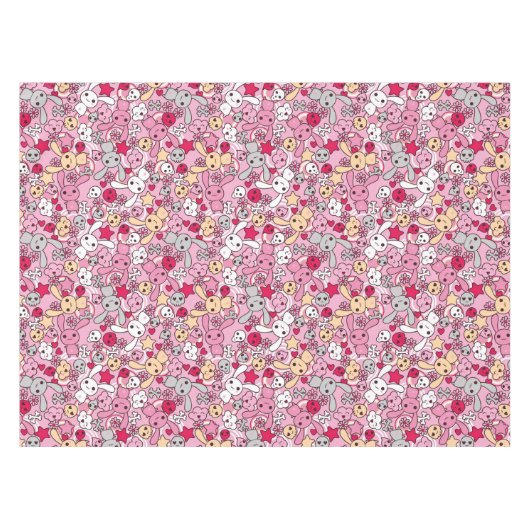 Nappe Motif de Kawaii (Devant (Horizontal))