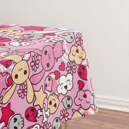 Nappe Motif de Kawaii (In Situ)