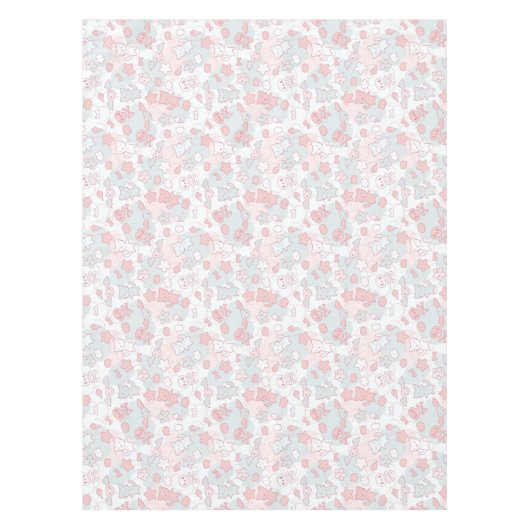 Nappe motif de kawaii avec le griffonnage (Devant)