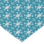 Nappe Motif de knit à flocon de neige scandinave (Angle)