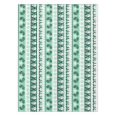 Nappe Motif de Knit moche de Noël en vert menthe (Devant)