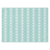 Nappe Motif de la carte de circuit Aqua Blue Diamonds (Devant (Horizontal))