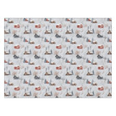 Nappe Motif de la forêt hivernale (Devant (Horizontal))