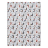 Nappe Motif de la forêt hivernale (Devant)