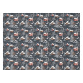 Nappe Motif de la forêt hivernale (Devant (Horizontal))