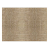 Nappe motif de la nature de burlap rustique (Devant (Horizontal))