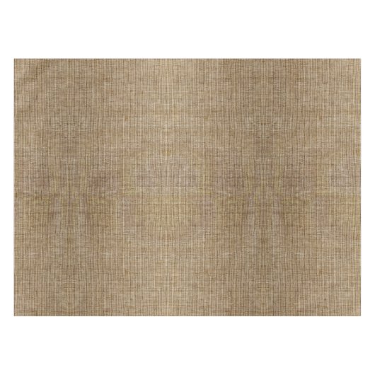Nappe motif de la nature de burlap rustique (Devant (Horizontal))