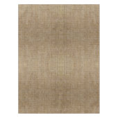 Nappe motif de la nature de burlap rustique (Devant)