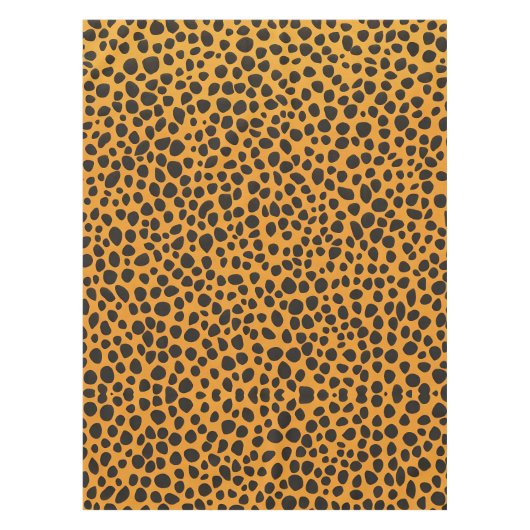Nappe Motif de la peau d'animal des points de panthère (Devant)