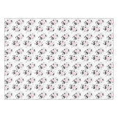 Nappe Motif de la vache blanche noire (Devant (Horizontal))