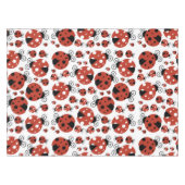 Nappe Motif De Ladybugs, Mignons Ladybugs, Red Ladybugs (Devant (Horizontal))
