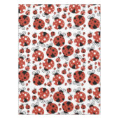 Nappe Motif De Ladybugs, Mignons Ladybugs, Red Ladybugs (Devant)
