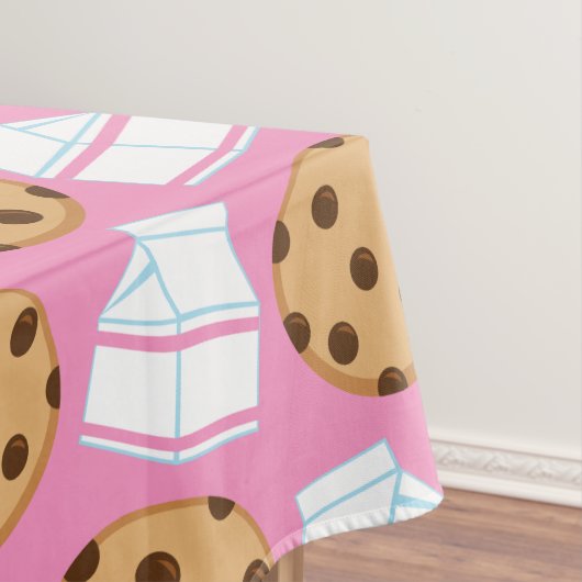 Nappe Motif de lait et de biscuits (In Situ)