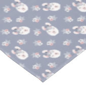 Nappe Motif de lamas et de fleurs (Angle)