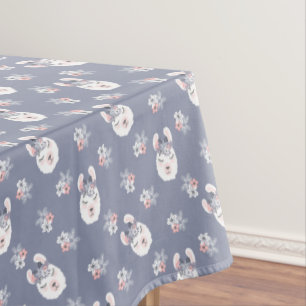 Nappe Motif de lamas et de fleurs