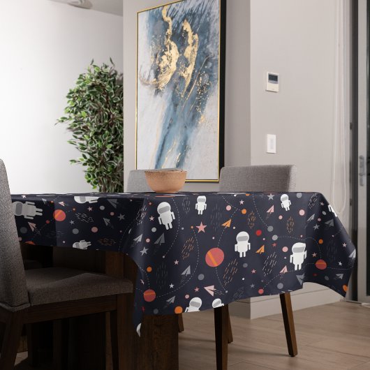 Nappe Motif de l'astronaute Doodle