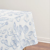 Nappe Motif de l'Élégant Hibiscus blanc| (In Situ)