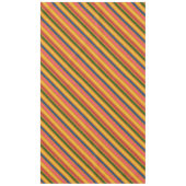 Nappe Motif de ligne coloré (Devant)
