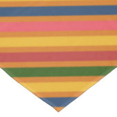 Nappe Motif de ligne coloré (Angle)