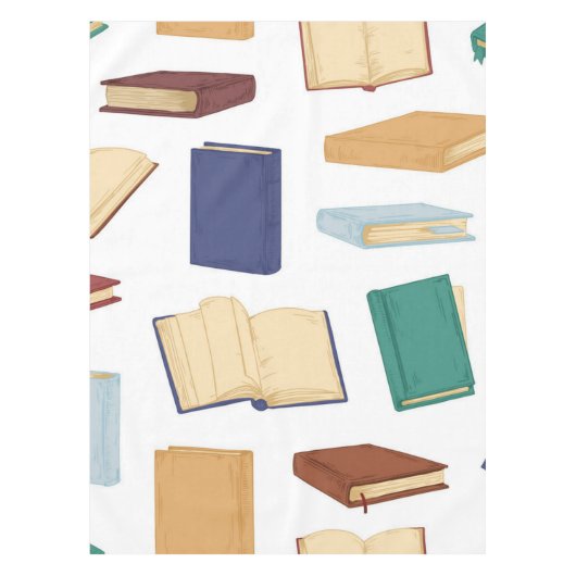 Nappe Motif de livre (Devant)
