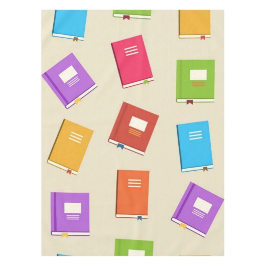 Nappe Motif de livre (Devant)