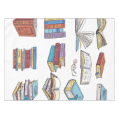 Nappe Motif de livre (Devant (Horizontal))