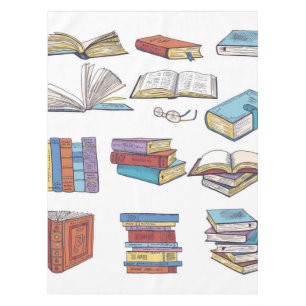 Nappe Motif de livre