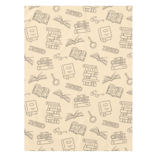 Nappe Motif de livre (Devant)