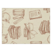 Nappe Motif de livre (Devant (Horizontal))