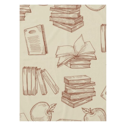 Nappe Motif de livre (Devant)