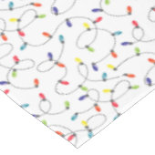 Nappe Motif de lumières de Noël (Angle)