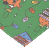 Nappe Motif de lumières de snack de vacances de Scooby-D (Angle)
