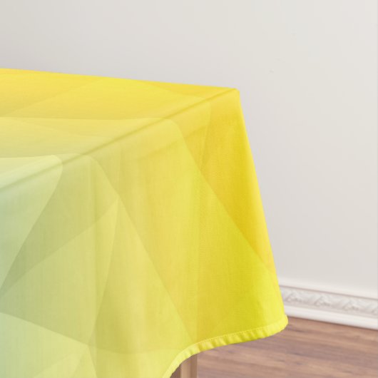 Nappe Motif de maillage géométrique bleu jaune Ukraine (In Situ)