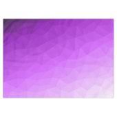 Nappe Motif de maillage géométrique dégradé de lavande v (Devant (Horizontal))