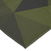 Nappe Motif de maillage géométrique noir foncé de l'armé (Angle)