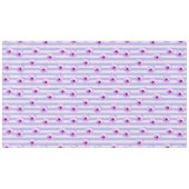 Nappe Motif de marguerite bleue et violette (Devant (Horizontal))