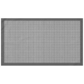 Nappe Motif de médaillon noir Filigree (Devant (Horizontal))