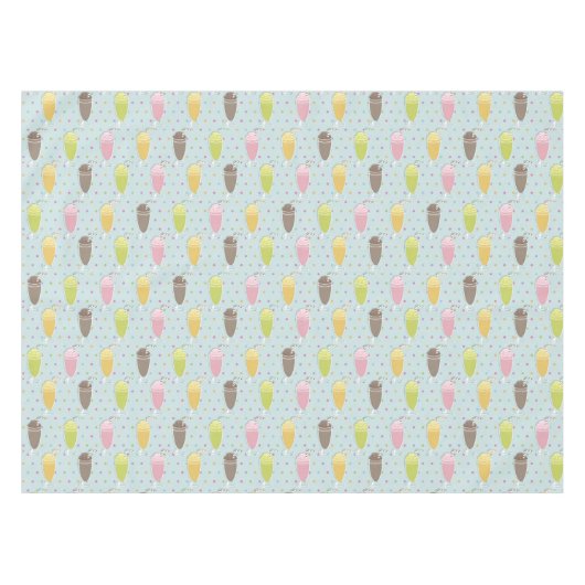 Nappe Motif de milkshake (Devant (Horizontal))
