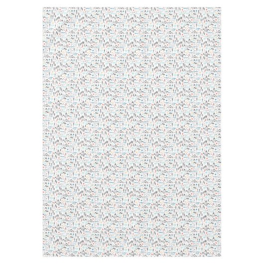 Nappe Motif de montagne (Devant)