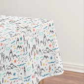 Nappe Motif de montagne (In Situ)