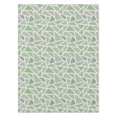 Nappe Motif de mosaïque vert olive (Devant)