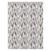 Nappe Motif de moustache, rétro style (Devant)