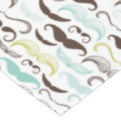 Nappe Motif de moustache, rétro style 2 (Angle)