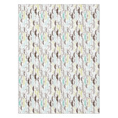 Nappe Motif de moustache, rétro style 2 (Devant)