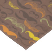 Nappe Motif de moustache, rétro style 5 (Angle)