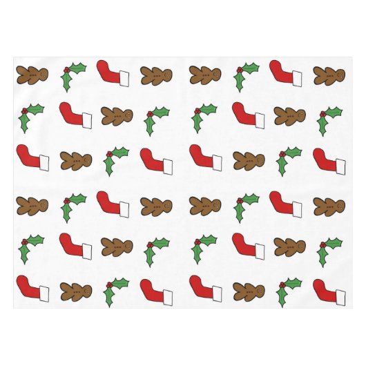 Nappe Motif de Noël (Devant (Horizontal))
