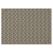 Nappe Motif de Noël Black Gold #12 ID1009 (Devant (Horizontal))